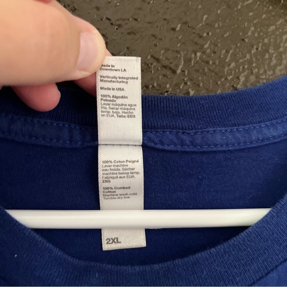 Blue Short Sleeve Sigma Gamma Rho 1922 TShirt, Size 2X - Picture 2 of 5